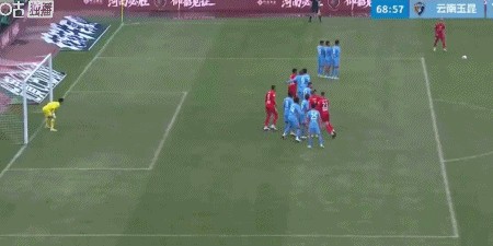 河南2-1云南迎开局两连胜+负分清零，姆布拉破门+三失单刀